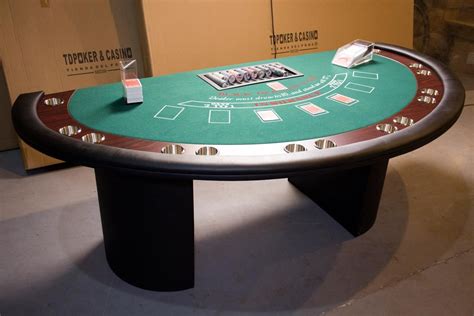 2 Em 1 Poker Mesa De Blackjack Topo