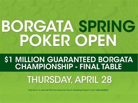 2024 Borgata Primavera De Poker Open Resultados