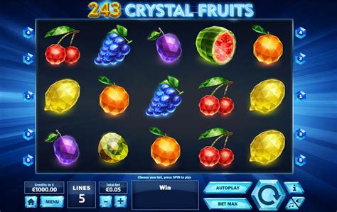 243 Crystal Fruits Novibet