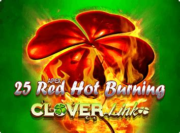 25 Red Hot Burning Clover Link Sportingbet