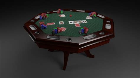 3d Mesa De Poker Modelo Livre