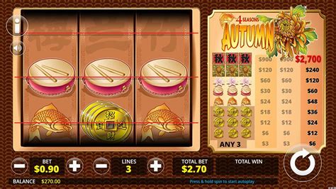 4 Seasons Autumn Slot Gratis