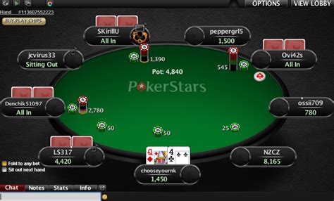 5 Stones Pokerstars