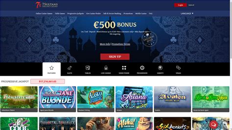 7 Sultans Casino Sem Deposito Codigo