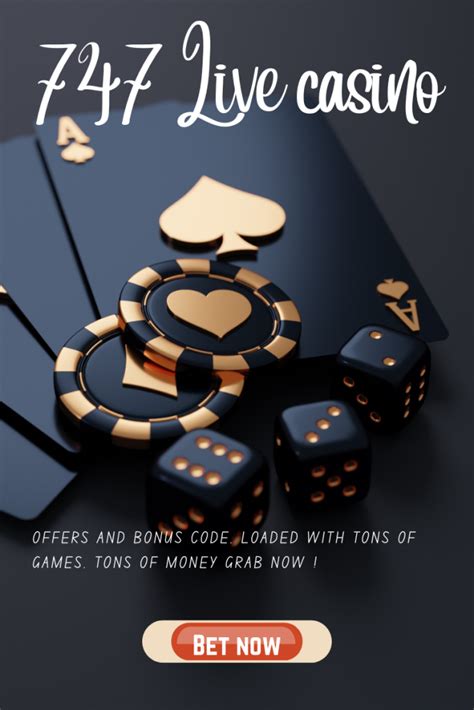 747 Live Casino Bonus