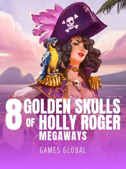 8 Golden Skulls Of Holly Roger Megaways Betsul