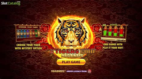 8 Tigers Gold Megaways Slot Gratis