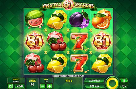 81 Frutas Grandes Slot - Play Online