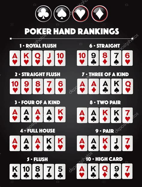 A 5 O Poker Em Linha Reta