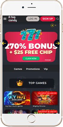 A Big Candy Casino App