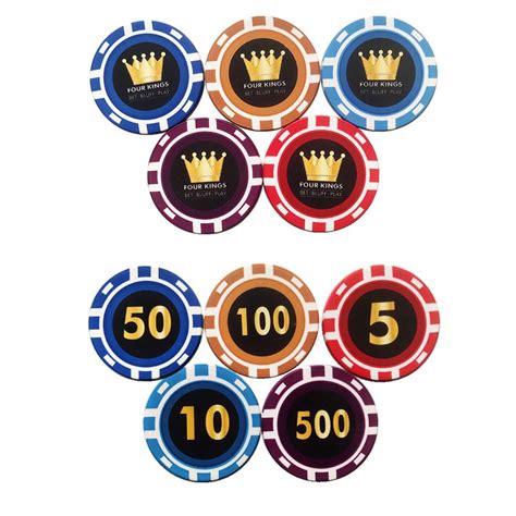 A Coroa E Os Dados De Fichas De Poker Revisao