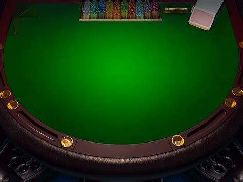 A Mesa De Blackjack De Fundo