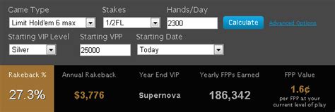 A Pokerstars Calculadora De Rakeback