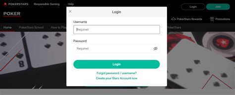 A Pokerstars Login Realmoney