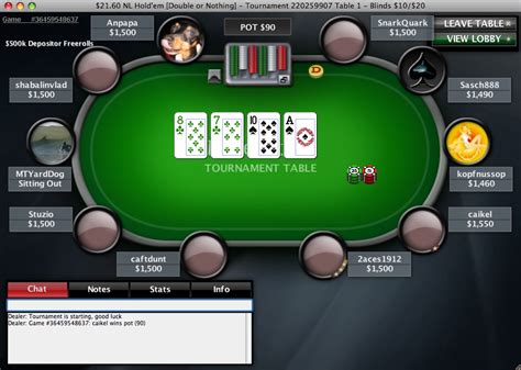 A Pokerstars Mac Pagina De Download