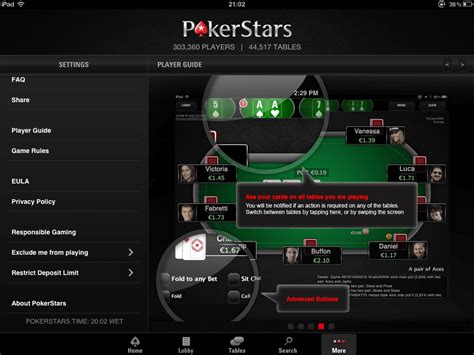 A Pokerstars Mobile Deposito