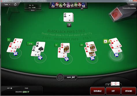 A Pokerstars Online Blackjack