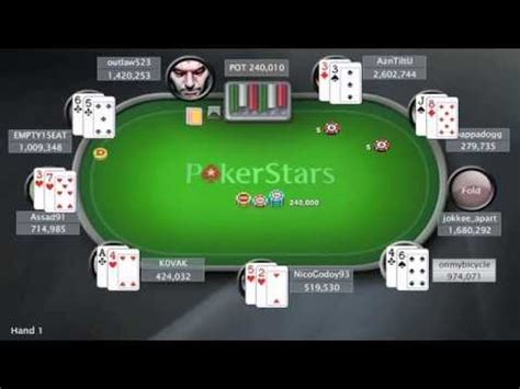 A Pokerstars Profunda Ante