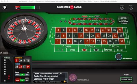 A Pokerstars Roleta Baixar