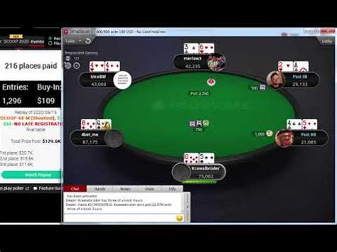 A Pokerstars Shootout