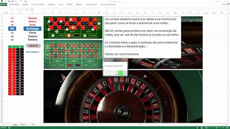 A Roleta De Casino Excel