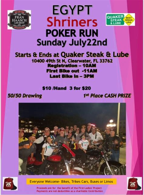 A Shriners Poker Run Sioux Falls