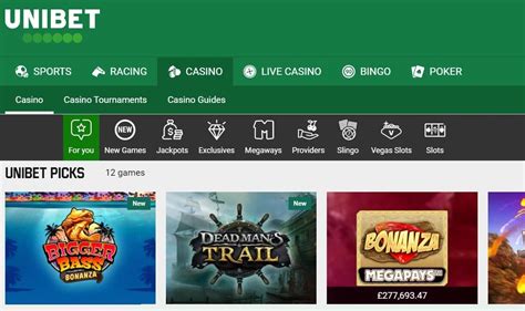 A Unibet Casino Movel