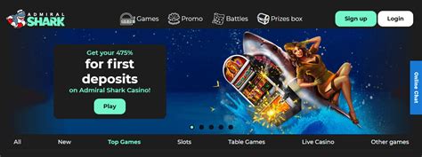 Admiral Shark Casino Codigo Promocional