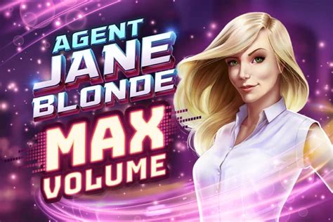 Agent Jane Blonde Max Volume Slot Gratis