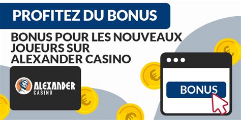 Alexander Casino Bonus