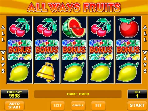 All Ways Fruits Leovegas