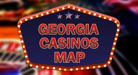 Atlanta Casinos Mapa