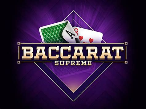 Baccarat Supreme Betway