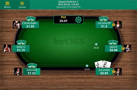 Bet365 Poker Download Android