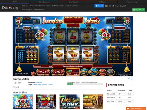 Betcoin Ag Casino Review