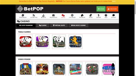 Betpop Casino App