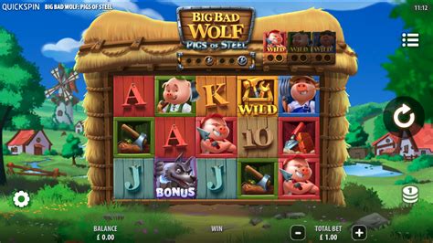 Big Bad Wolf Pigs Of Steel Slot Gratis