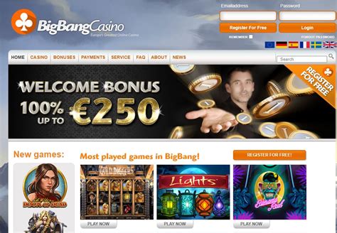 Bigbang Casino Login