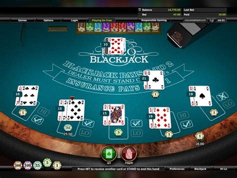 Black Jack En Linea