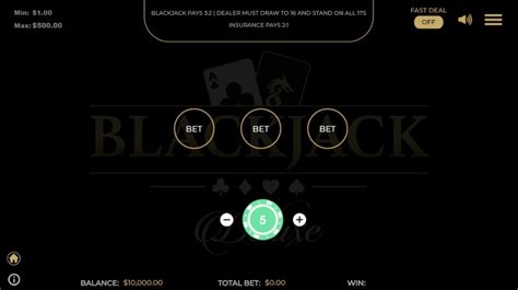 Blackjack Deluxe Dragon Gaming Novibet