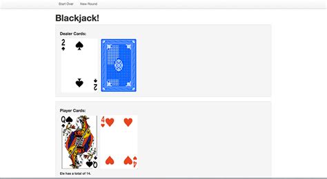 Blackjack Web App