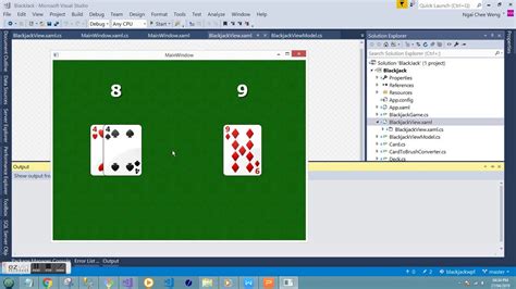 Blackjack Wpf