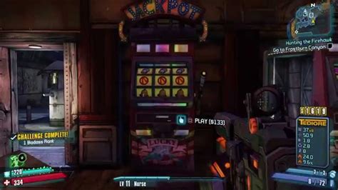 Borderlands Slots Truque