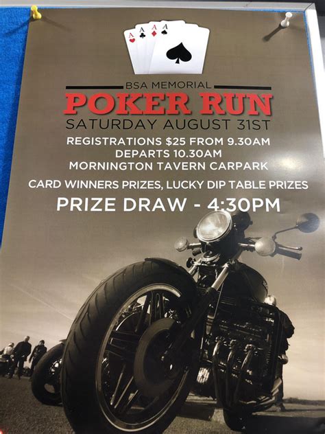 Bsa Poker Run Dunedin 2024