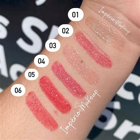 Buxom Brilho Labial Roleta Swatch