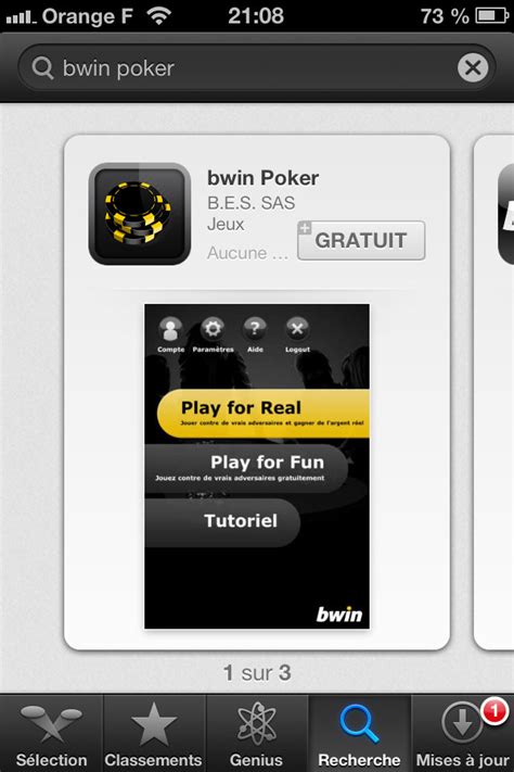 Bwin Poker Movel Android