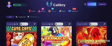 Calibry Casino App