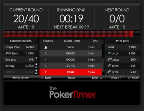 Casa Livre De Torneio De Poker Cego Timer Download