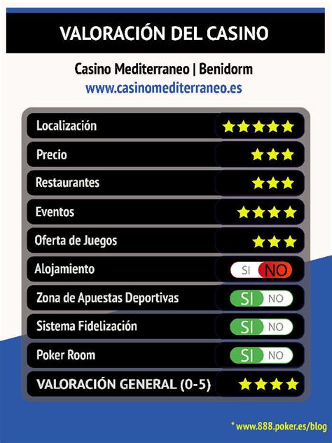 Casino Mediterraneo Calendario De Poker
