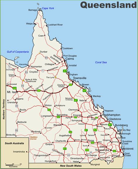 Casino Queensland Mapa